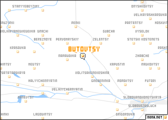 map of Butovtsy