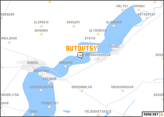 map of Butovtsy