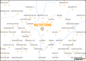 map of Bu Trit Nho