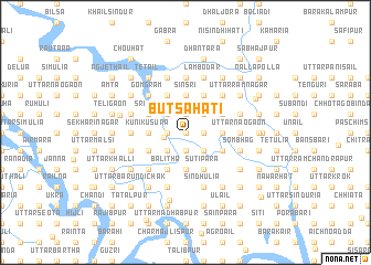 map of Butsāhāti