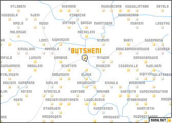 map of Butsheni