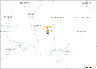 map of Butsi