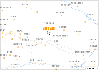 map of Butsra