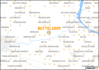 map of Butteldorf