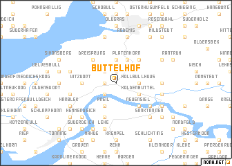 map of Büttelhof
