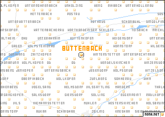 map of Buttenbach