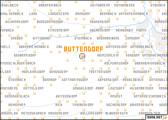 map of Buttendorf