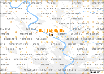 map of Butterheide