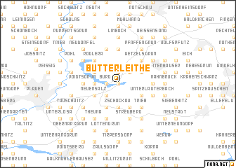 map of Butterleithe
