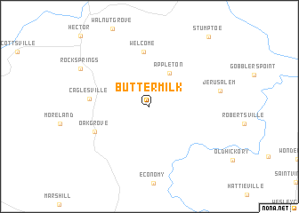 map of Buttermilk