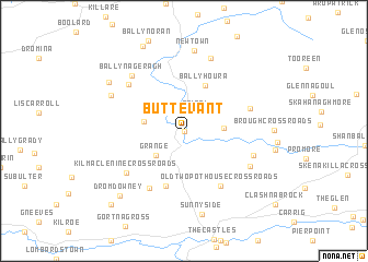 map of Buttevant