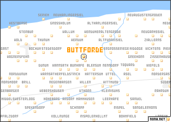 map of Buttforde