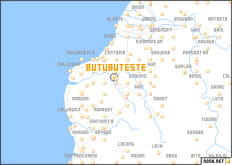 map of Butubut Este