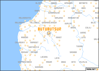 map of Butubut Sur