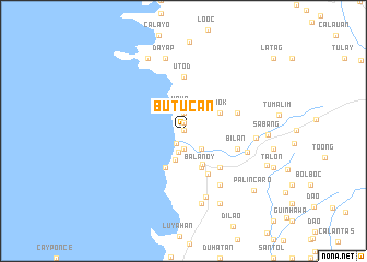 map of Butucan
