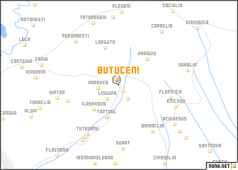 map of (( Butuceni ))