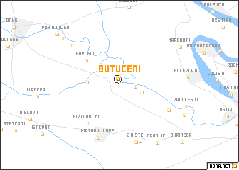 map of Butuceni