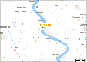 map of Butuceni