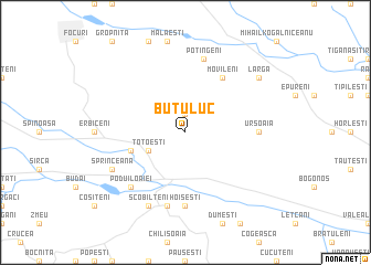 map of Buţuluc