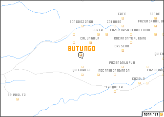 map of Butungo