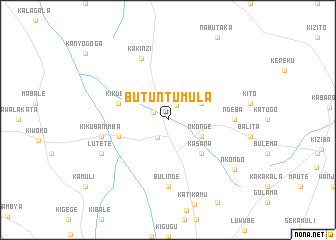 map of Butuntumula