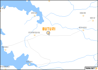 map of Buturi