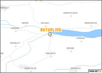 map of Buturlino