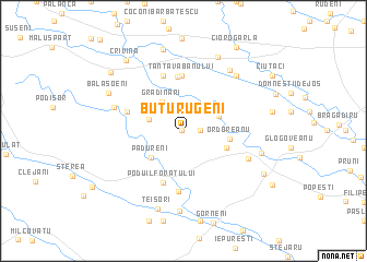 map of Buturugeni