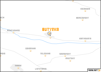 map of Butyrka