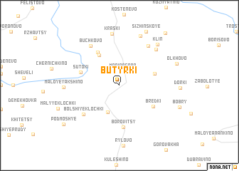 map of Butyrki