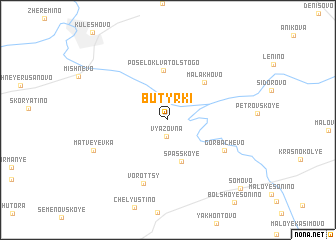 map of Butyrki