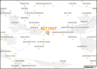 map of Butyrki