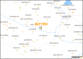 map of Butyrki