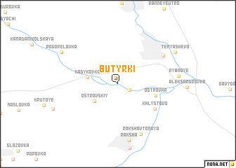 map of Butyrki