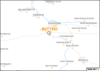 map of Butyrki