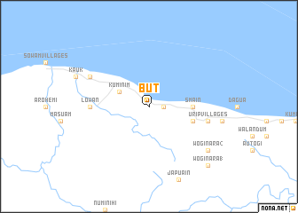 map of But