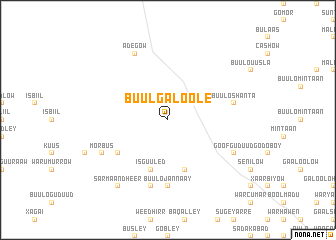 map of Buul Galoole