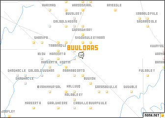 map of Buulo Aas