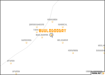 map of Buulo Dooday