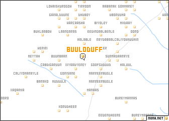 map of Buulo Duff