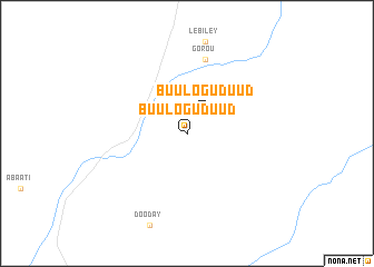 map of Buulo Guduud