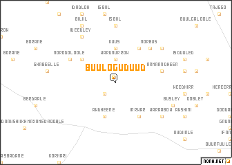 map of Buulo Guduud