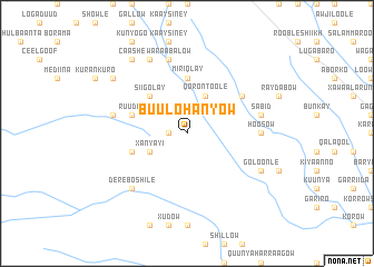map of Buulo Hanyow
