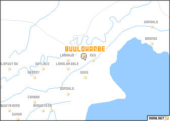 map of Buulo Warbe