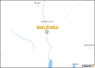map of Buulo Xaaji