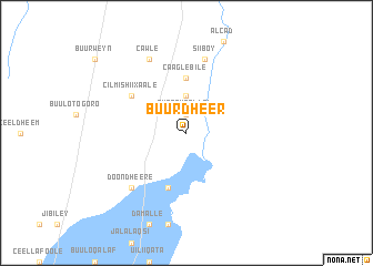map of Buurdheer