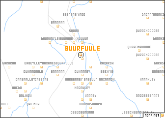 map of Buurfuule