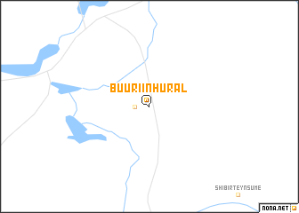 map of Buuriin Hural