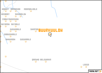 map of Buur Kuulow