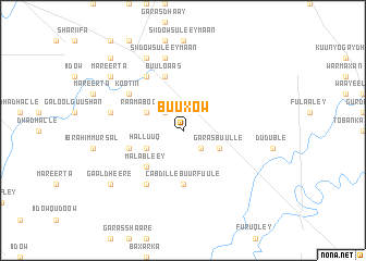 map of Buuxow